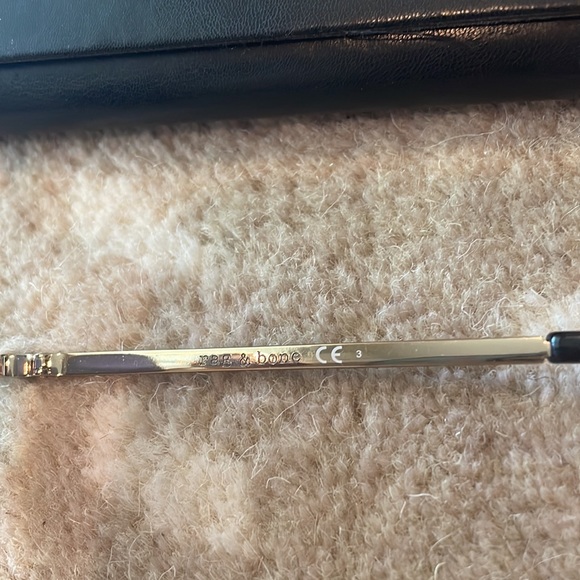 Rag and Bone black round aviators - Picture 5 of 5